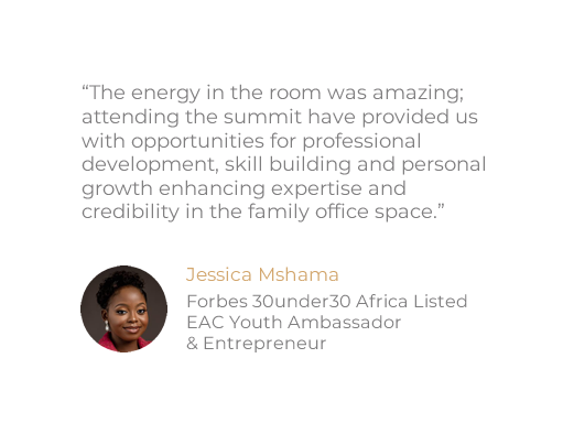 Africa Family Office Investment Summit Testimonial 5