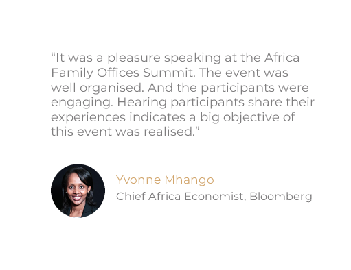 Africa Family Office Investment Summit Testimonial 7